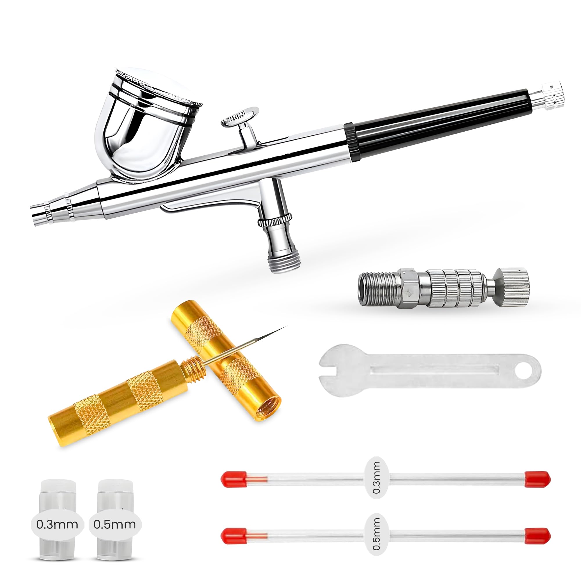 Pistolet aérographe double action AG-230S miniature modélisme peinture précision