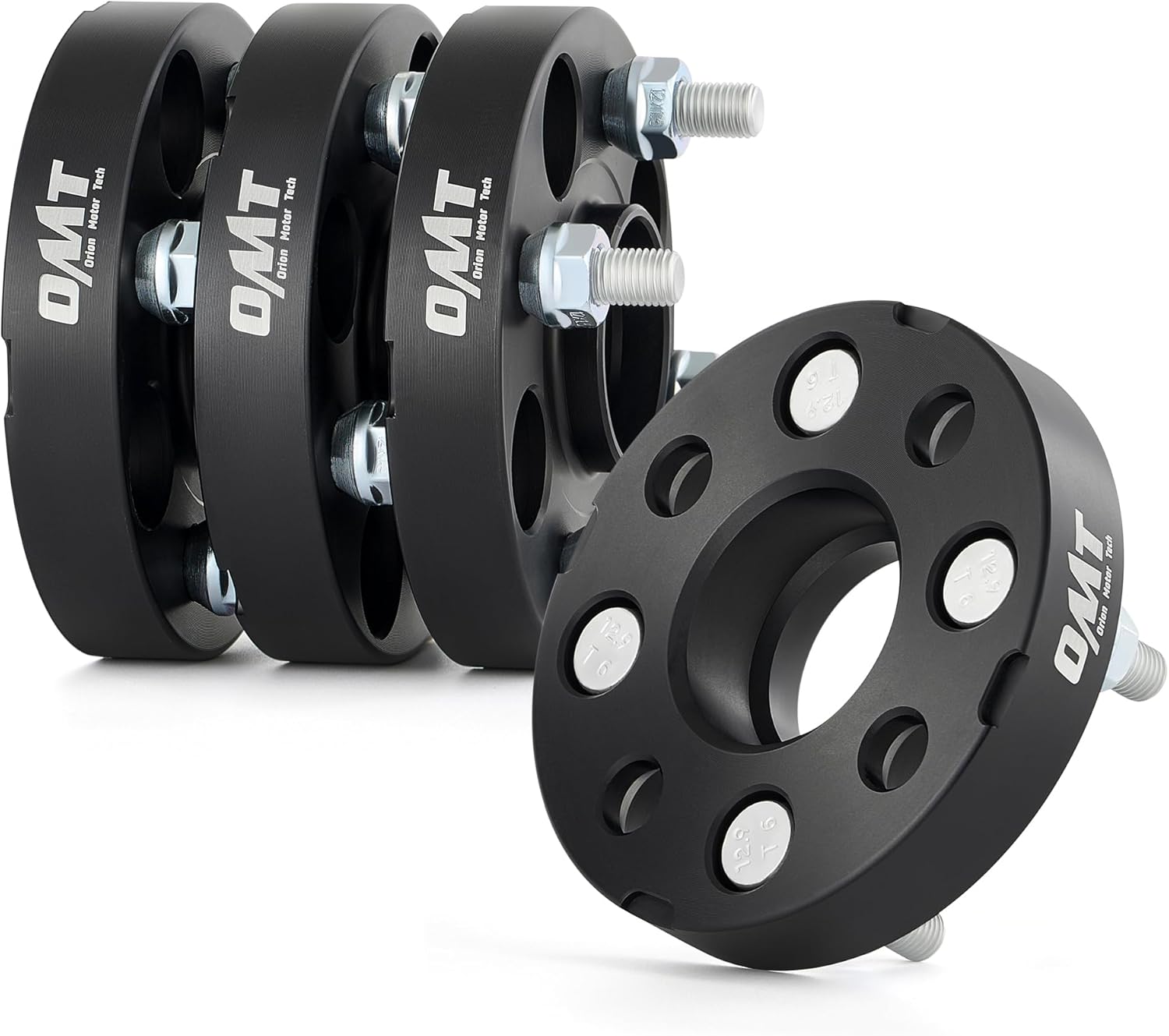 Orion Motor Tech 1" (25mm) 4x100 Hub-Centric Wheel Spacers with M12x1.5 Studs
