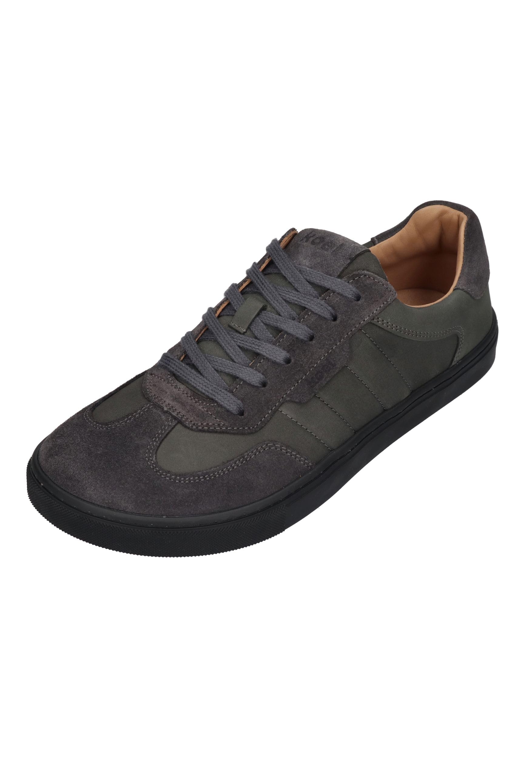 KOEL Barefoot Herren Sneakers Helio Suede Grey
