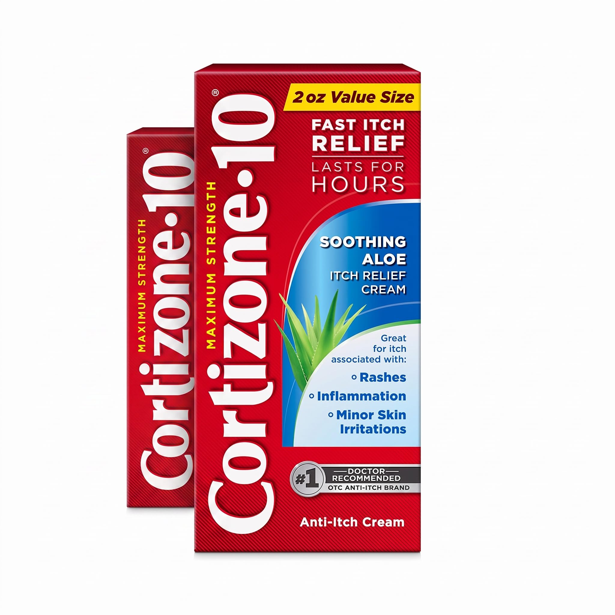 Cortizone-10 Max Strength Soothing Aloe Itch Relief Cream, 2 oz. — Amazon image 12