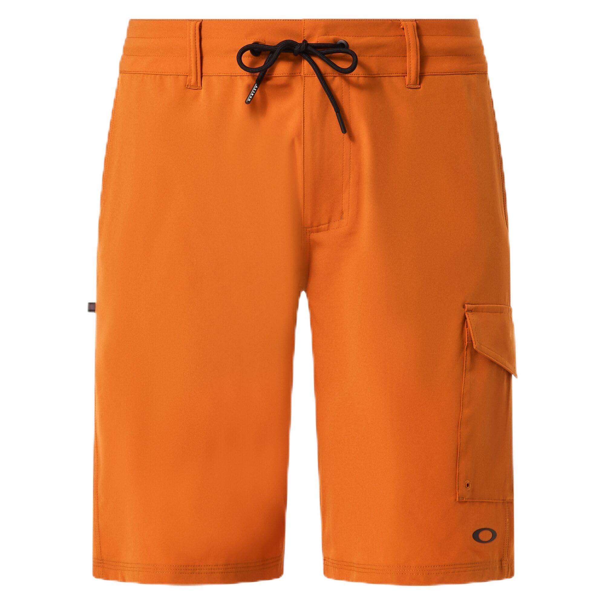 Oakley Men's Orange Cruiser Cargo 21 Recycled Hybrid Short, 38