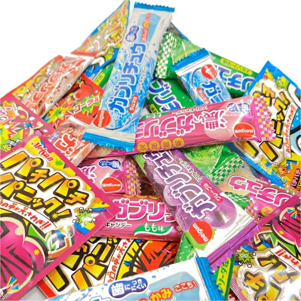 Amazon.co.jp: (ガブリチュウ30本＆パチパチパニック30袋) 7～10種の味