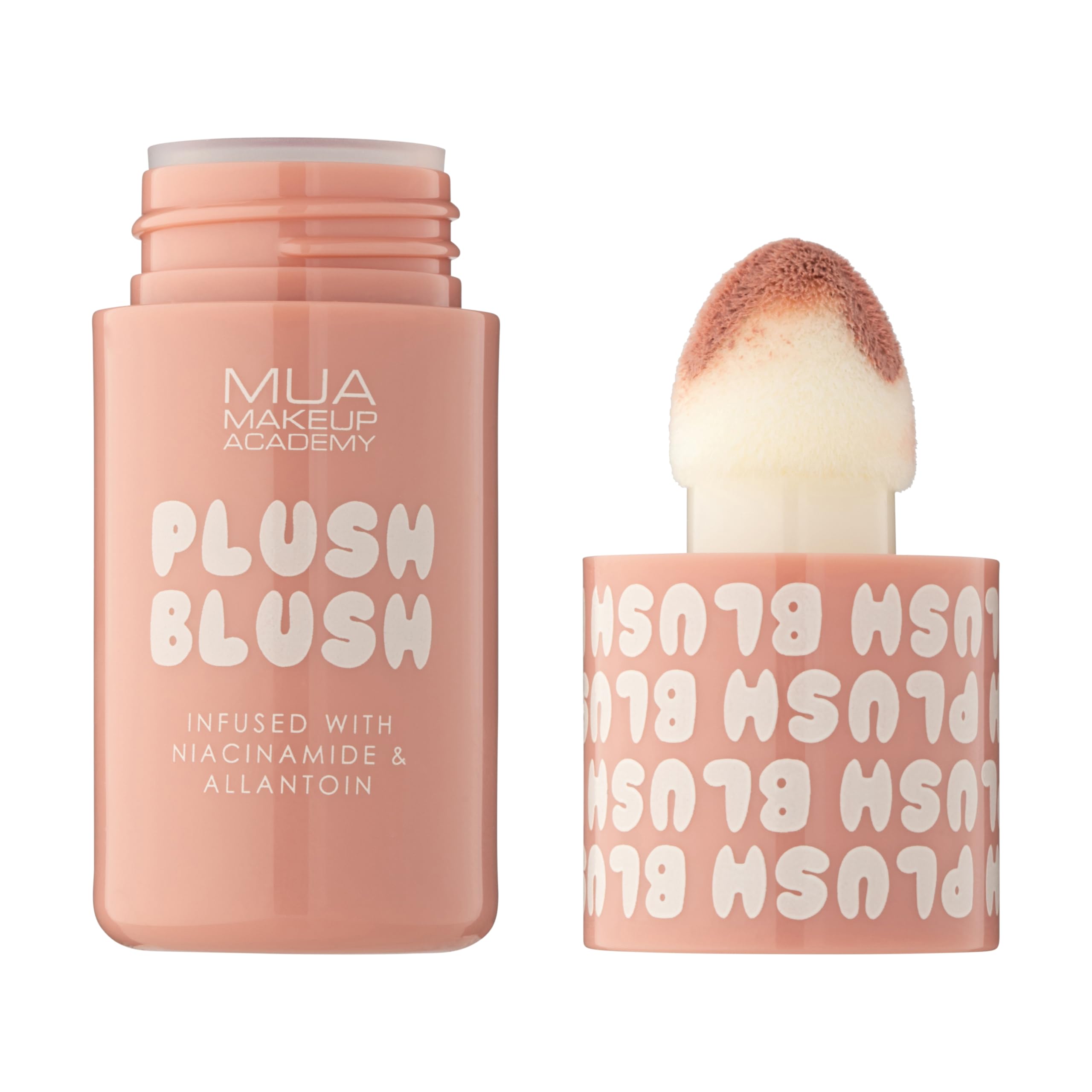 MUA Makeup Academy Plush Blush, Petal, Liquid Blusher for Cheeks - Vegan & Cruelty Free (Pack of 1)