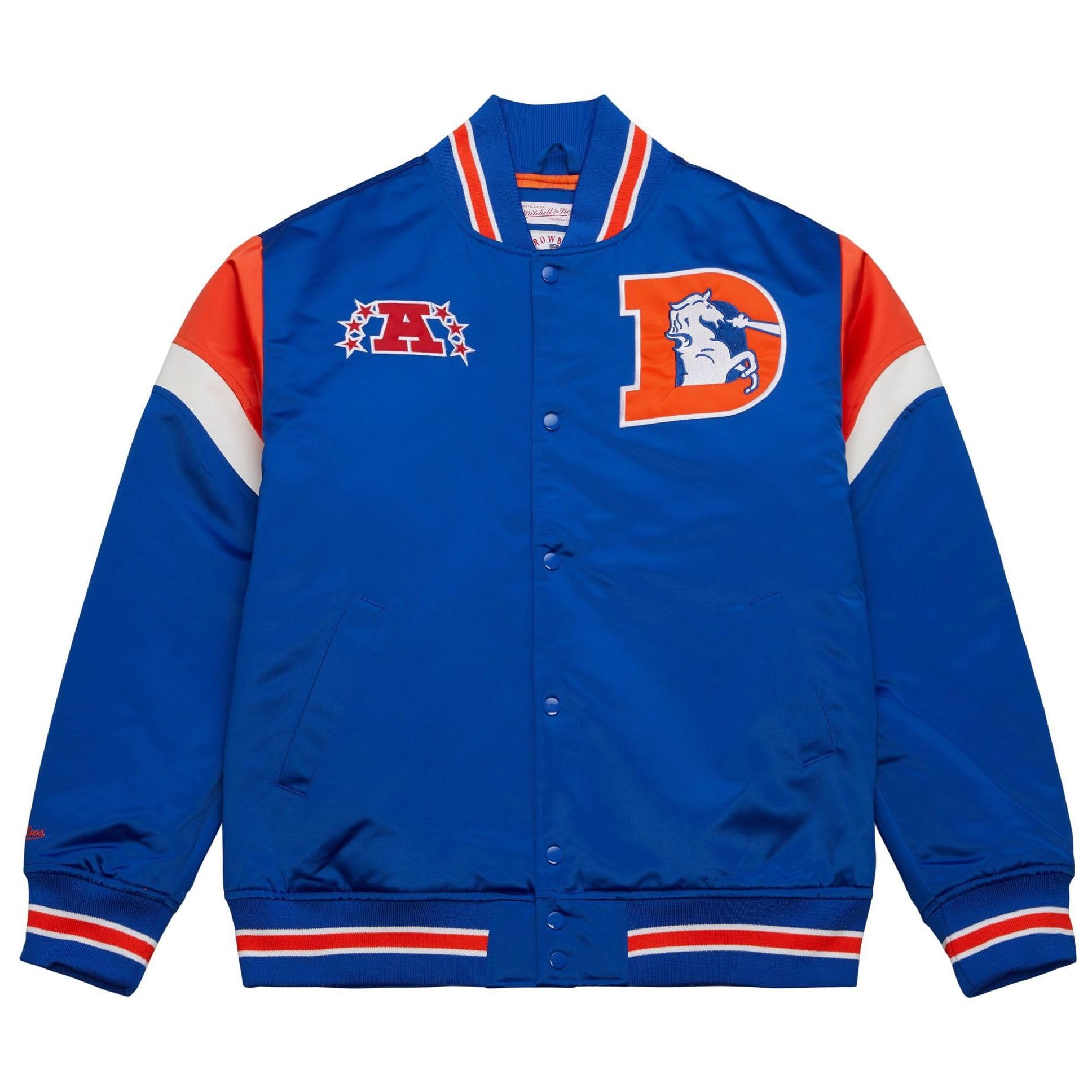 Mitchell & Ness M&N Heavyweight Satin Jacket NFL Denver Broncos