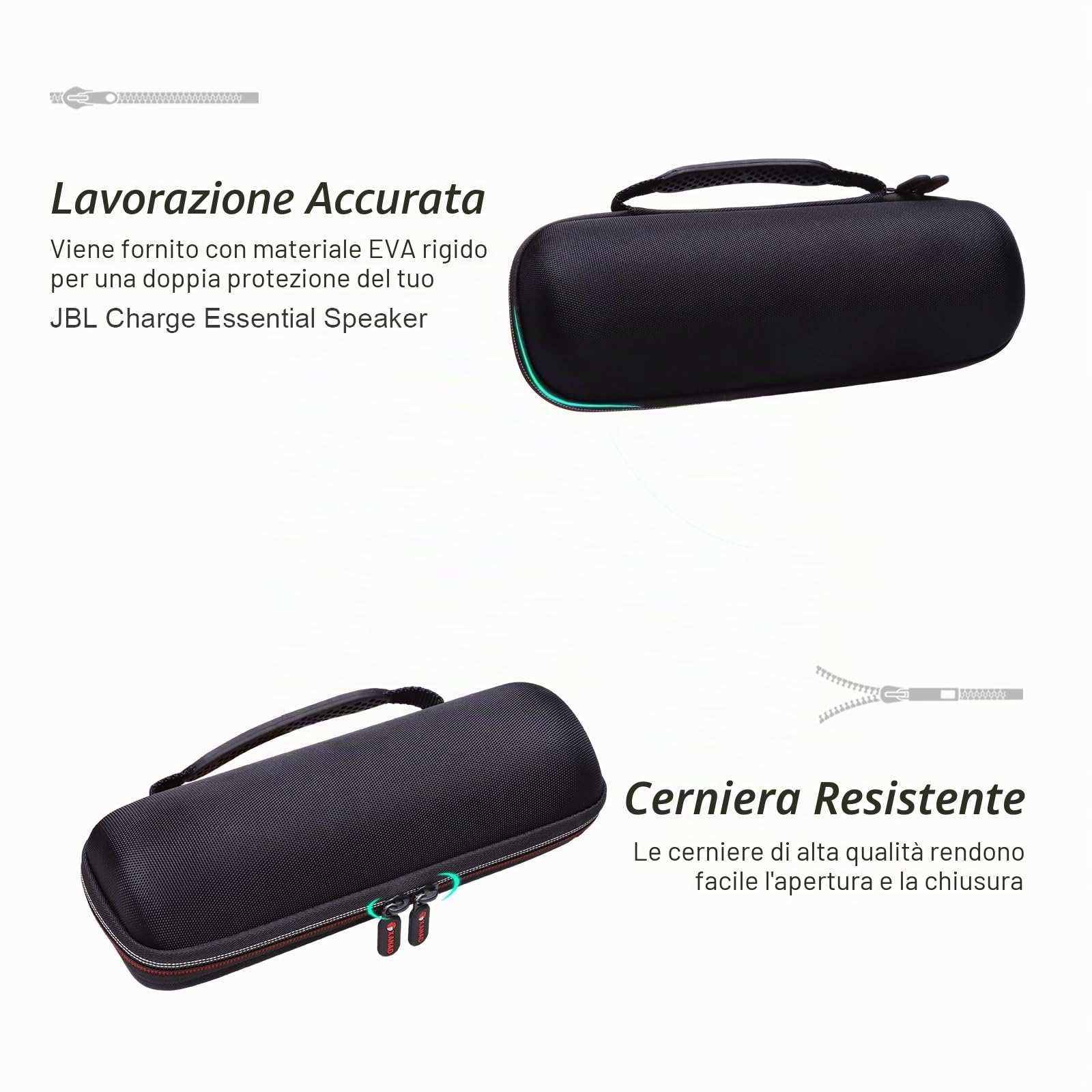 XANAD Custodia Rigida EVA per JBL Charge Essential/JBL Charge Essential 2 Speaker Bluetooth Portatile Caso per Cassa Altoparlante Bluetooth