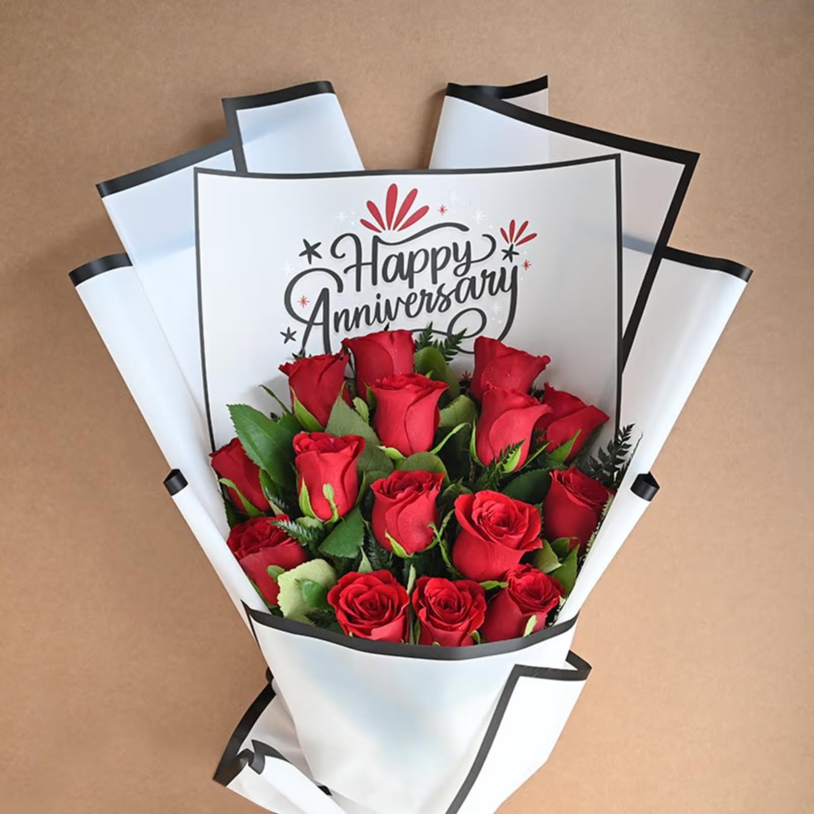 15 Red Roses Bouquet - Anniversary Gift FREE SHIPPING -3 15 Red Roses Bouquet - Anniversary Gift FREE SHIPPING -3
