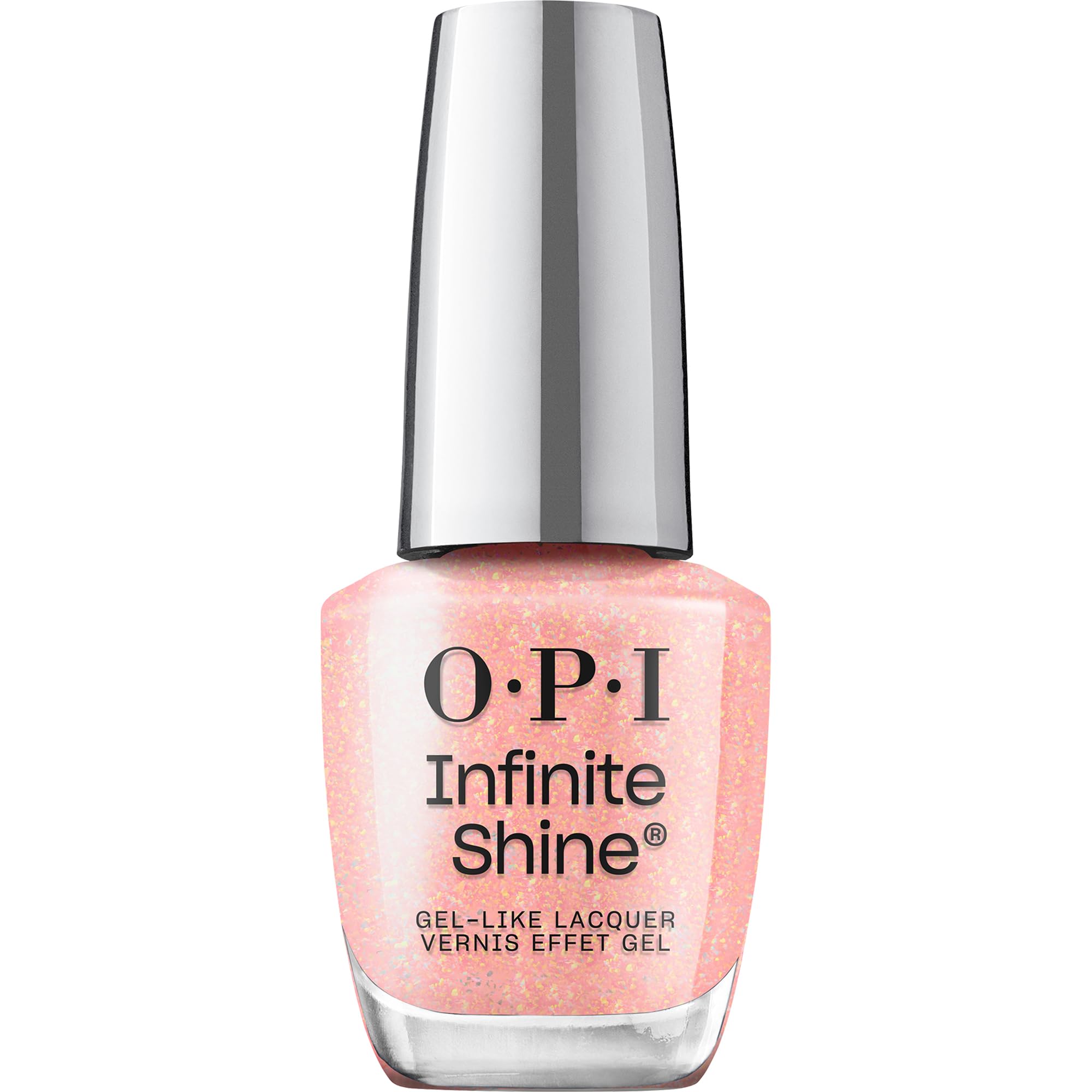 O.P.I Infinite Shine Suzi's Pedicure Throne 15ml |Coral Shimmer Long Wear Gel Like Nail Polish | OPI Spring Collection'25-image-38