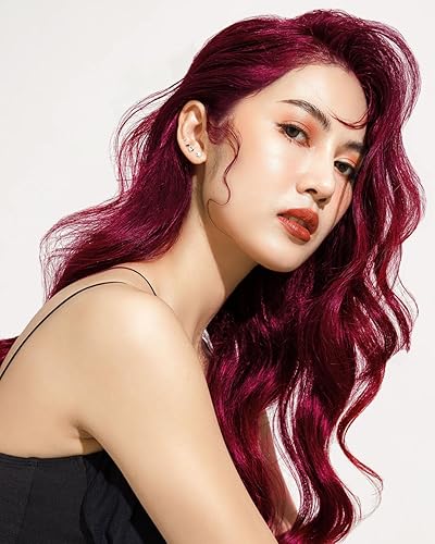 Miniatura 5 de Lunar Tides Semi-Permanent Hair Color (43 colors) (Fuchsia Pink, 8 fl. oz.) Amatista púrpura,Aurora verde,verde (Beetle Green),Luna de sangre,Azul