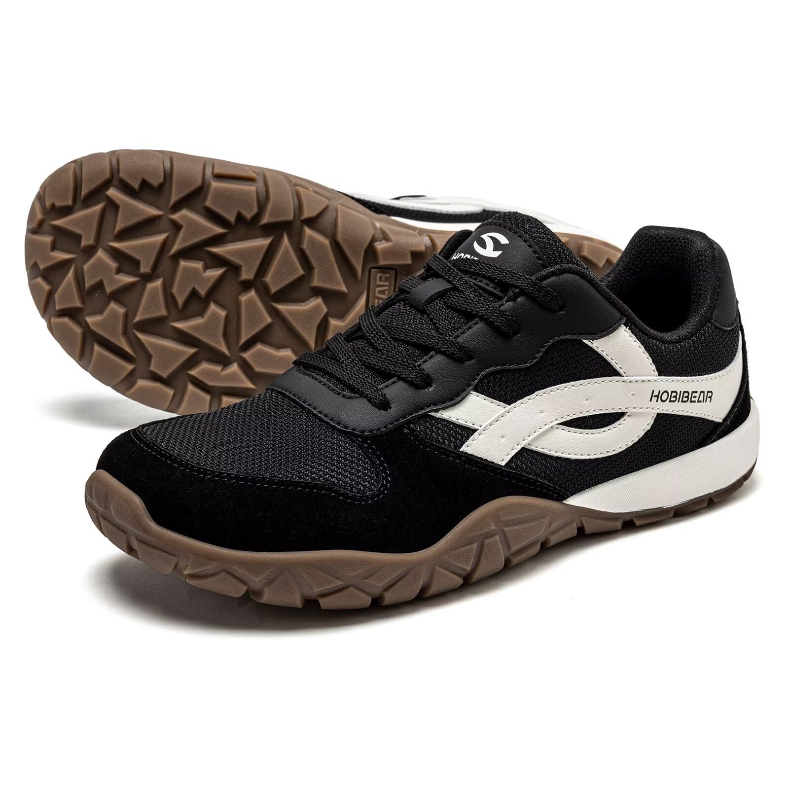 HOBIBEAR Scarpe da trail running da uomo a piedi nudi da donna | Sneakers minimaliste con punta larga
