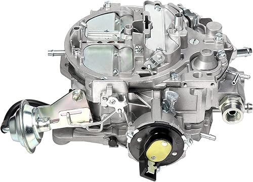 Miniatura 9 de Carburador de 4 barriles para Rochester Quadrajet 1904R 1906R 4MV, apto para GM Chevrolet Chevy Cadillac 1980-1989 con motor 305-350c.i 750 CFM