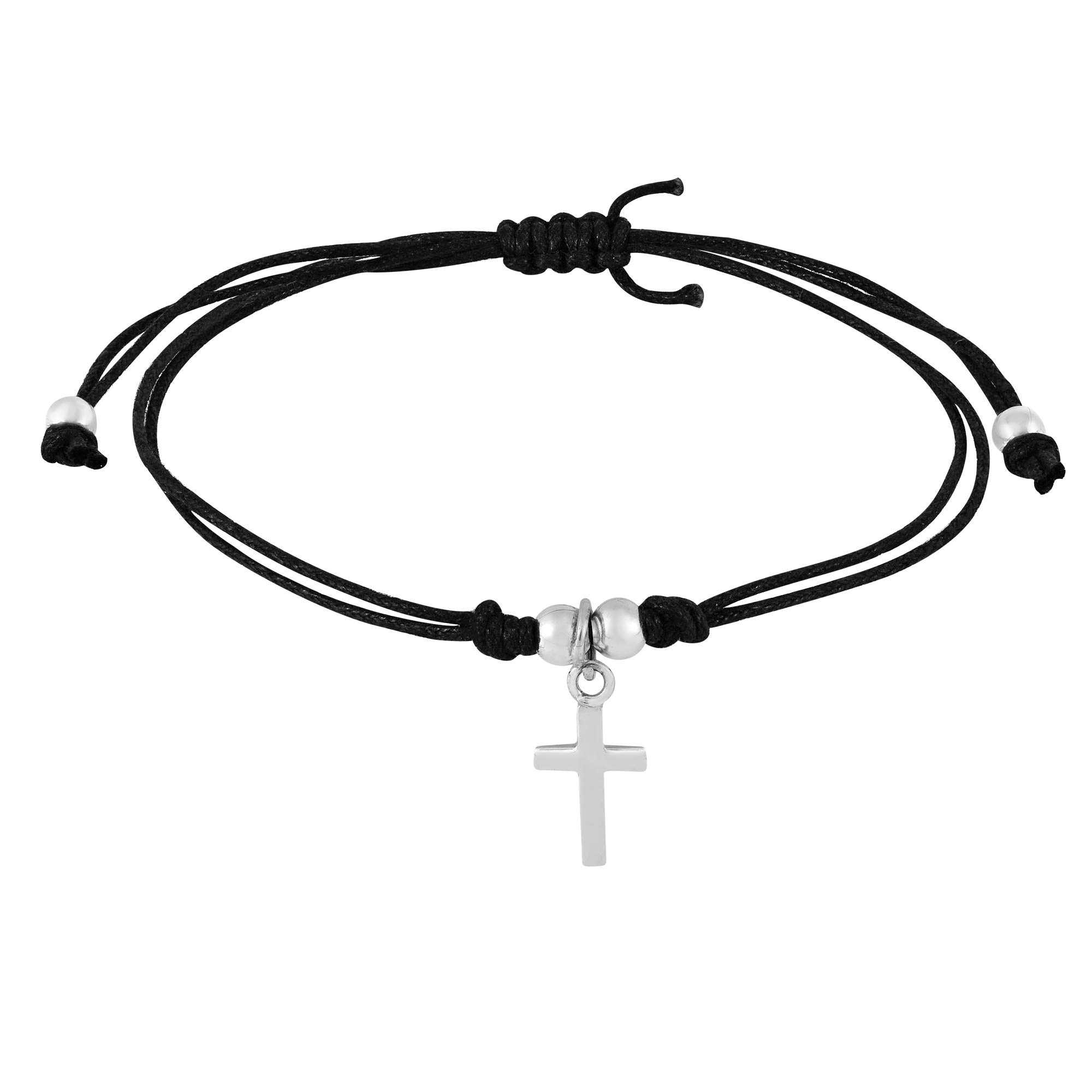 Amazon | 洗練されたミニクロス .925スターリングシルバーチャーム
