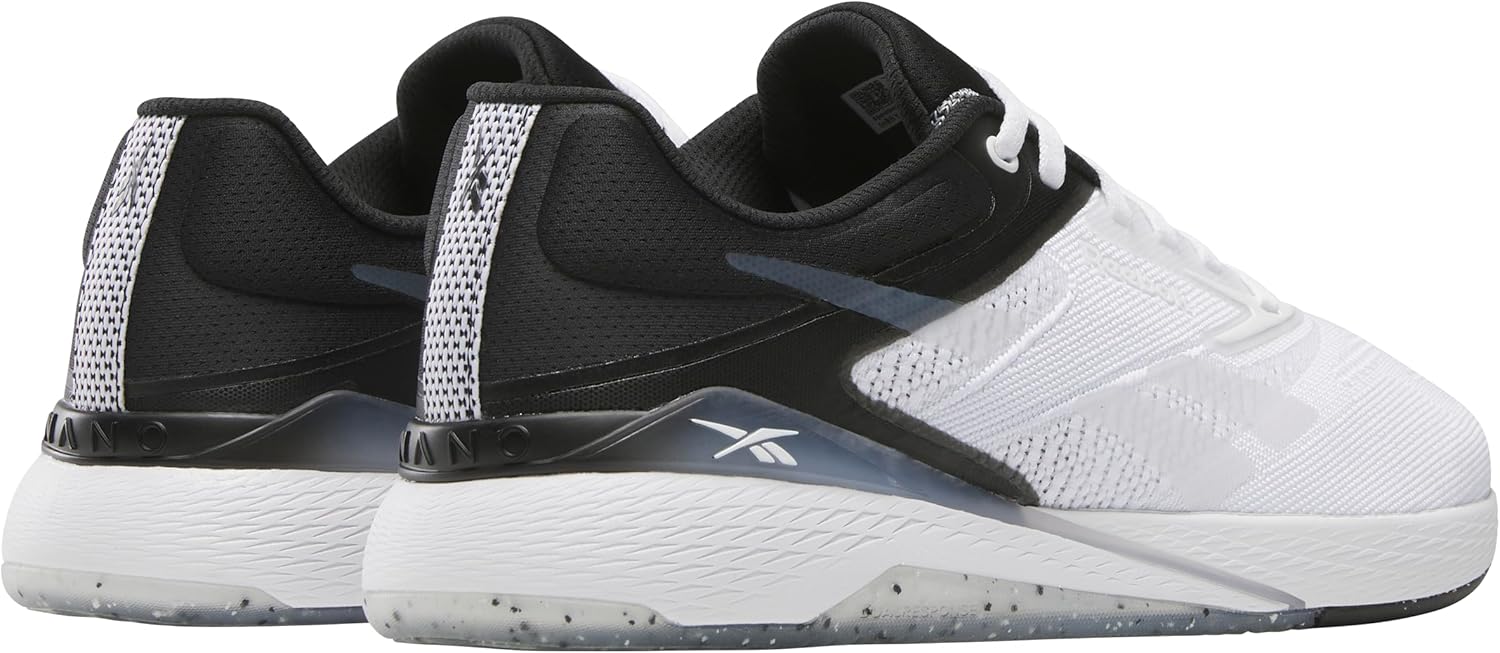 Reebok Women's Nano X5 Training Shoe, Footwear White/Black, Women's Size 9 - Image 3