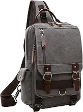 mygreen Canvas Cross Body Messenger Bag Shoulder Sling Ba...