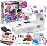 Sewing Machine for Beginners with Extension Table, Adjustable 2-Speed 2-Thread Mini Sewing Machine, Portable Electric Maquina de Coser with Foot Pedal, Perfect for DIY, Ideal Gift for Kids and Adults