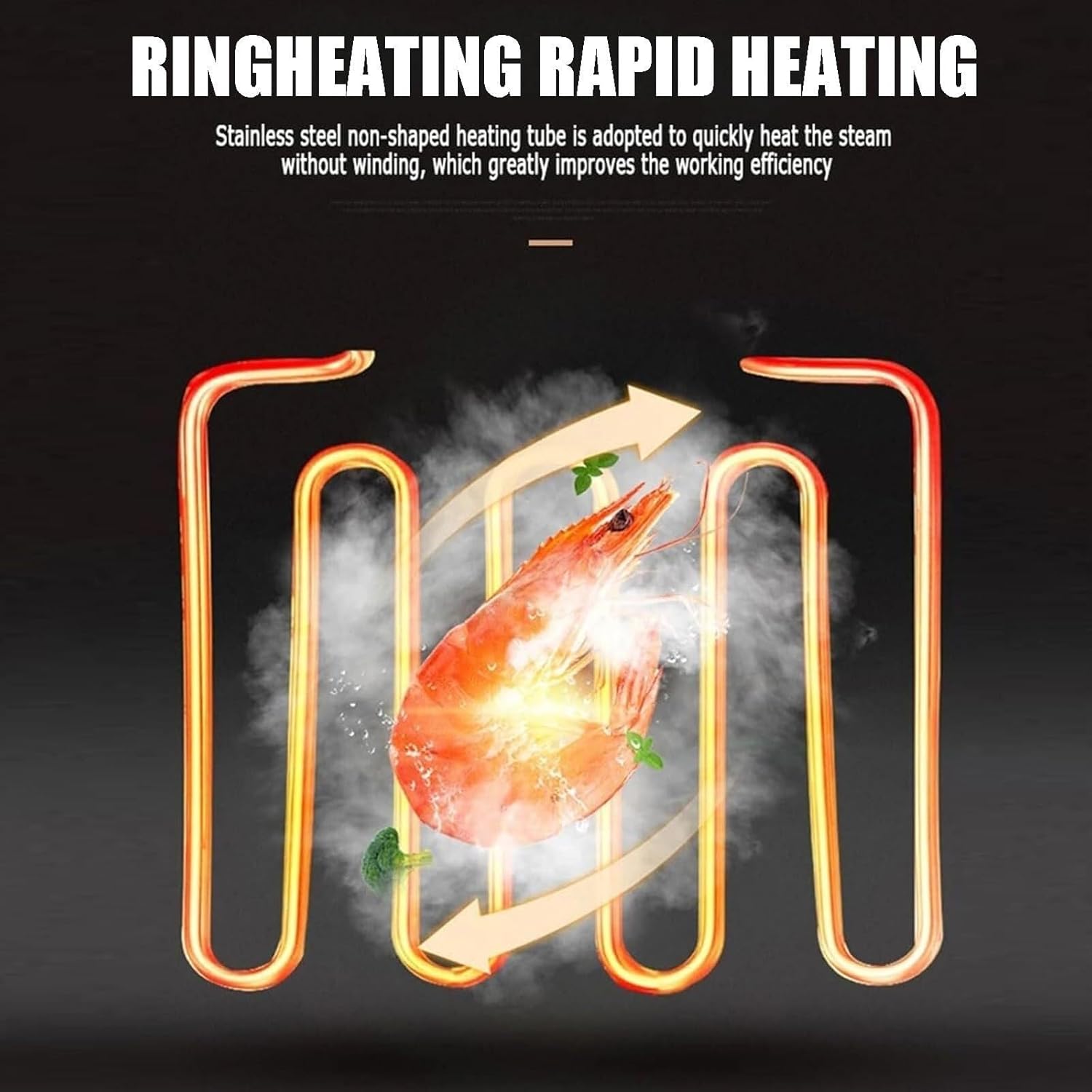 【国内即発】QLXYYFC ステンレス鋼の食品蒸し器、4穴蒸しパンマシン、30-110℃の一定温度、朝食店、食堂、レストラン用