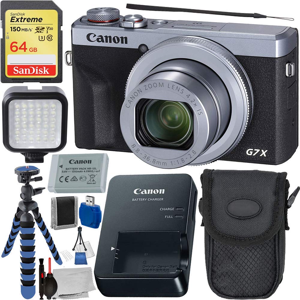 Amazon.com: Canon PowerShot G7 X Mark III Digital Camera (Silver