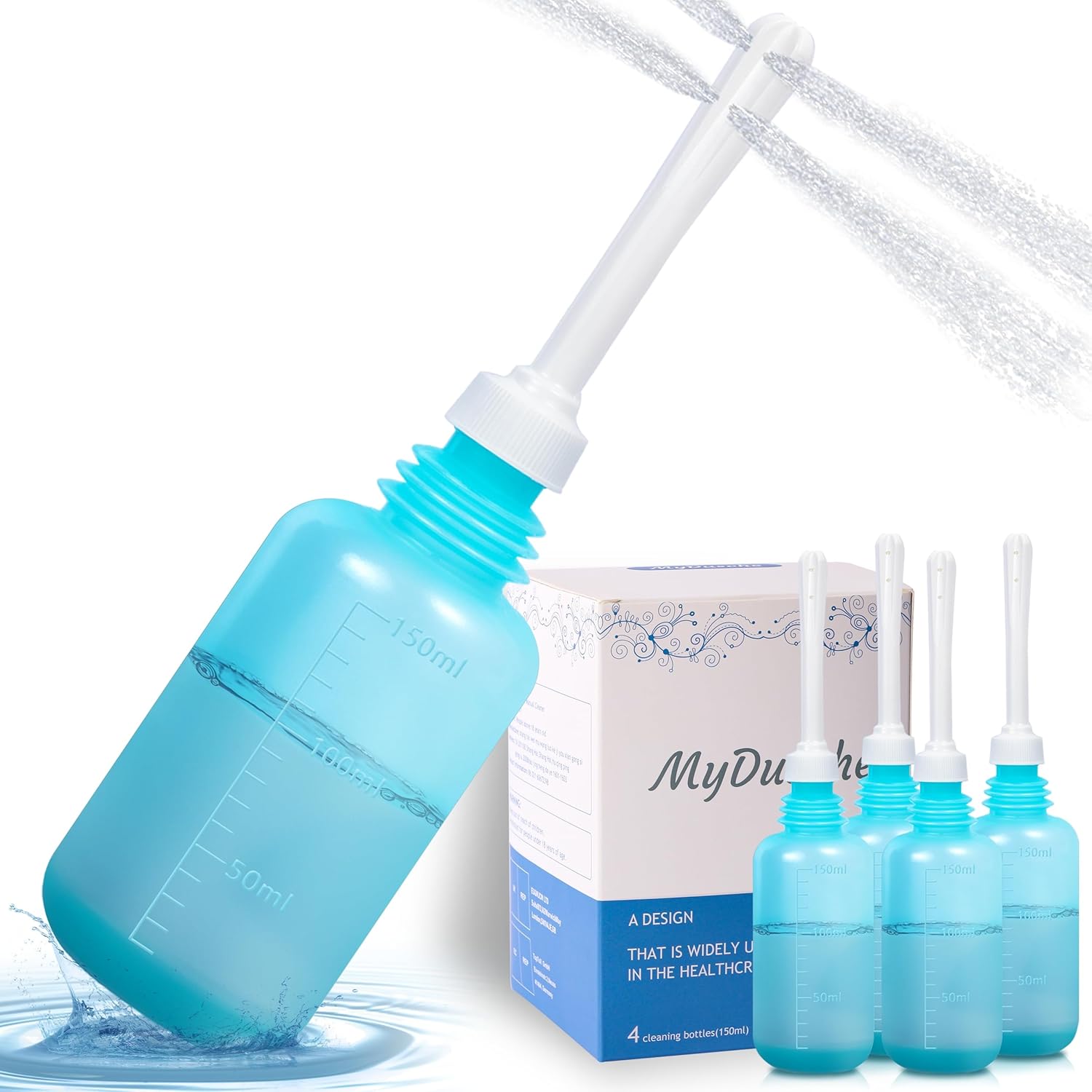 Enema Bulb Douches Kit Colon Anal Douche 4 Piece Douche