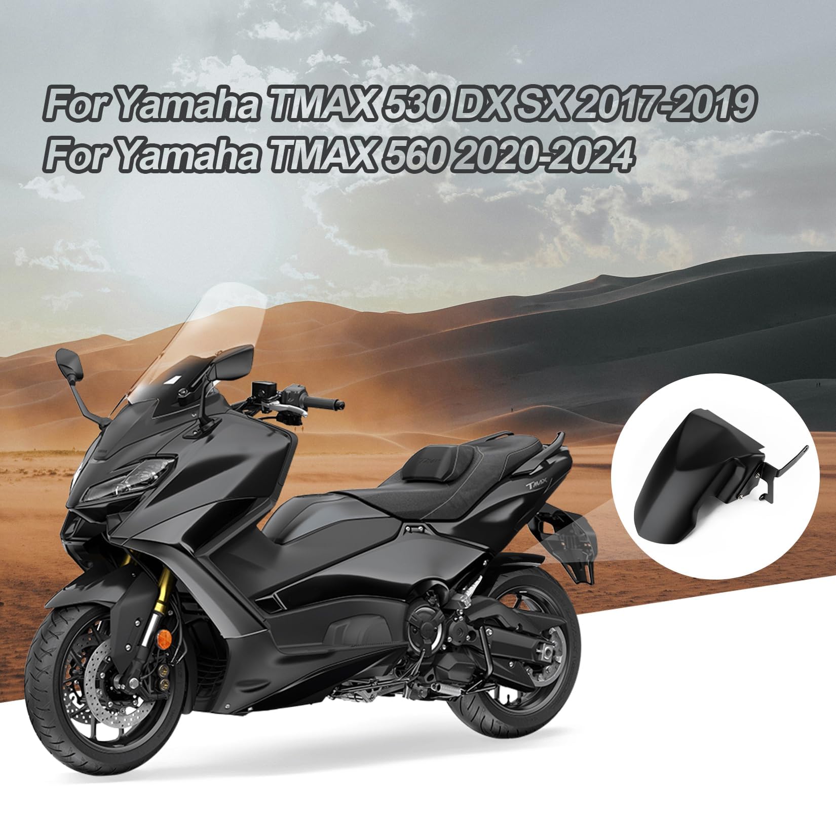 新車外し・2026 TMAX560 TECH MAX純正リアフェンダー Amazon | TMAX560フェンダー バイク用 マッドガード 対応 TMAX560 Tech