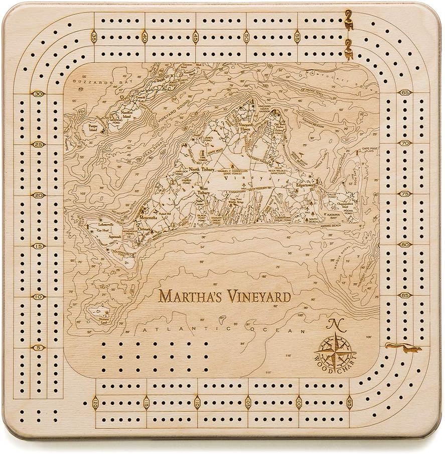 Martha's Vineyard Cribbage Board