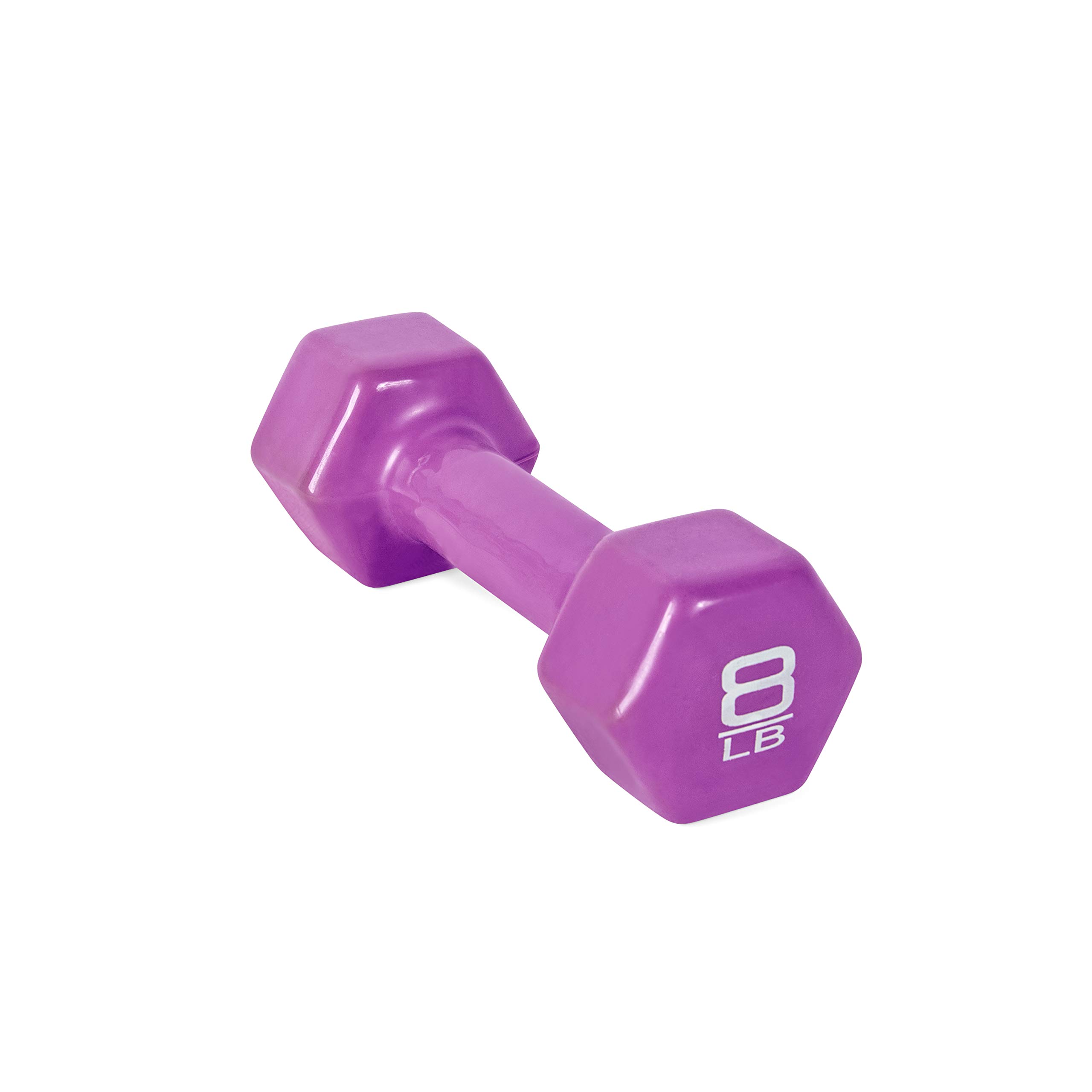 Cap Barbell Pojedyncza hantla pokryta winylem, 2,5 kg, fioletowy