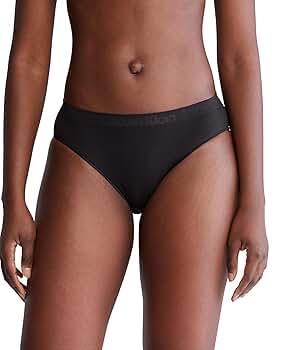 ブラジャー＆ショーツ   Women's Bikini Briefs 3-Pack Set QD3588-933 Calvin Klein Women's Carousel Bikini Panty 3 Pack - QD3588