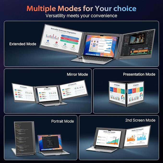 Monitor Extensor 15.6 FHD IPS miniatura 9