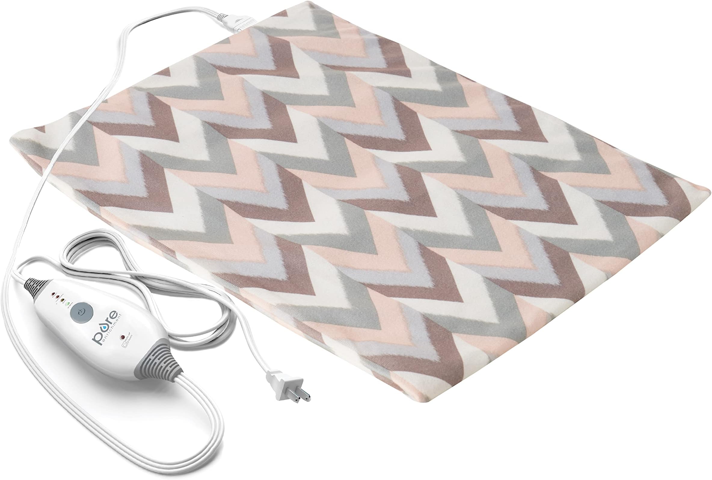 Pure Enrichment® PureRelief® Express Designer Series Electric Heating Pad 12” x 15