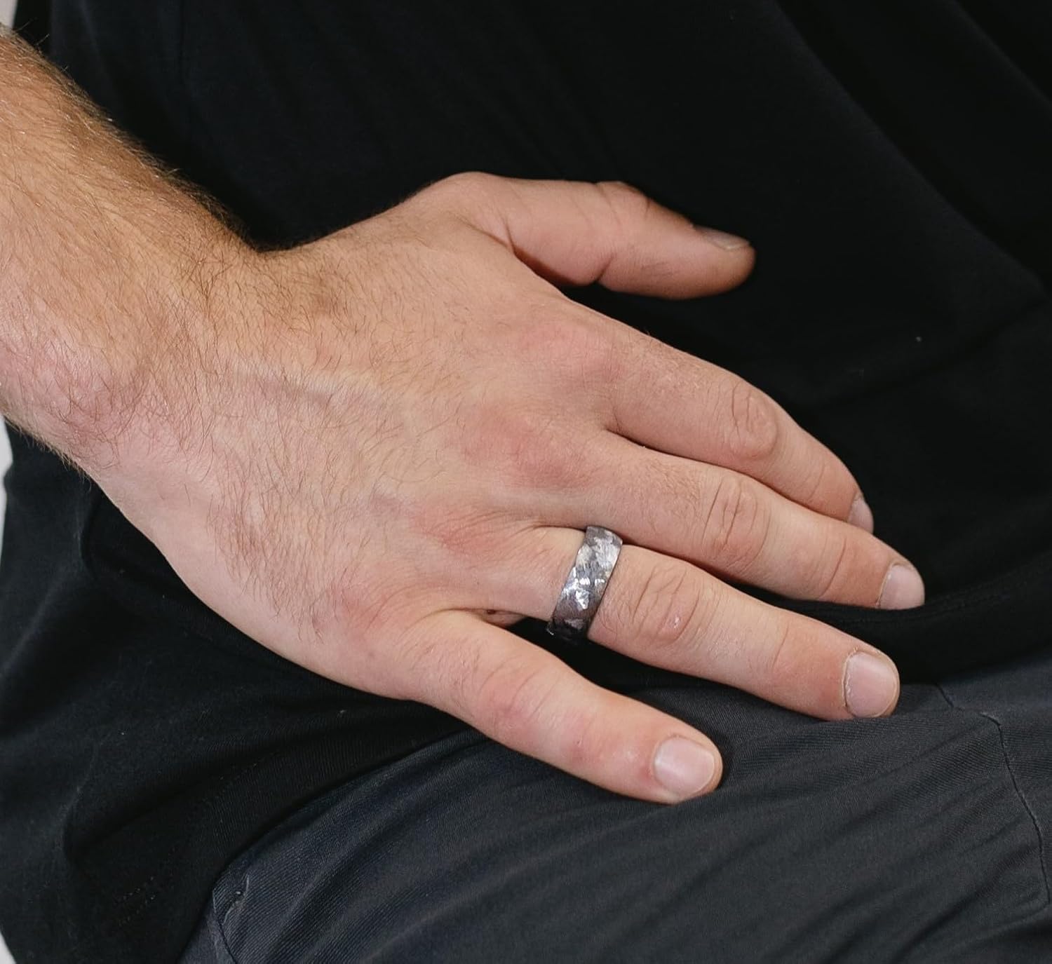 Boston Bay Diamonds Tantalum Comfort Fit Mens Wedding Band or Fashion Ring - 7mm & 8mm - Choice of Style