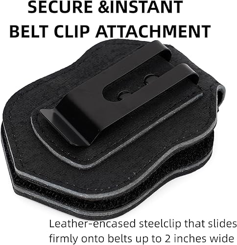 Miniatura 4 de TT TYTX Portatarjetas de policía de Detroit (insignia no incluida), soporte para insignia de la Patrulla Fronteriza de Estados Unidos, clip de