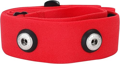 Miniatura 5 de Correas de pecho de repuesto para monitor de frecuencia cardíaca compatibles con Polar H7 H9 H10 Wahoo Tickr Garmin Cinturón de pecho HR Senor M-XXL