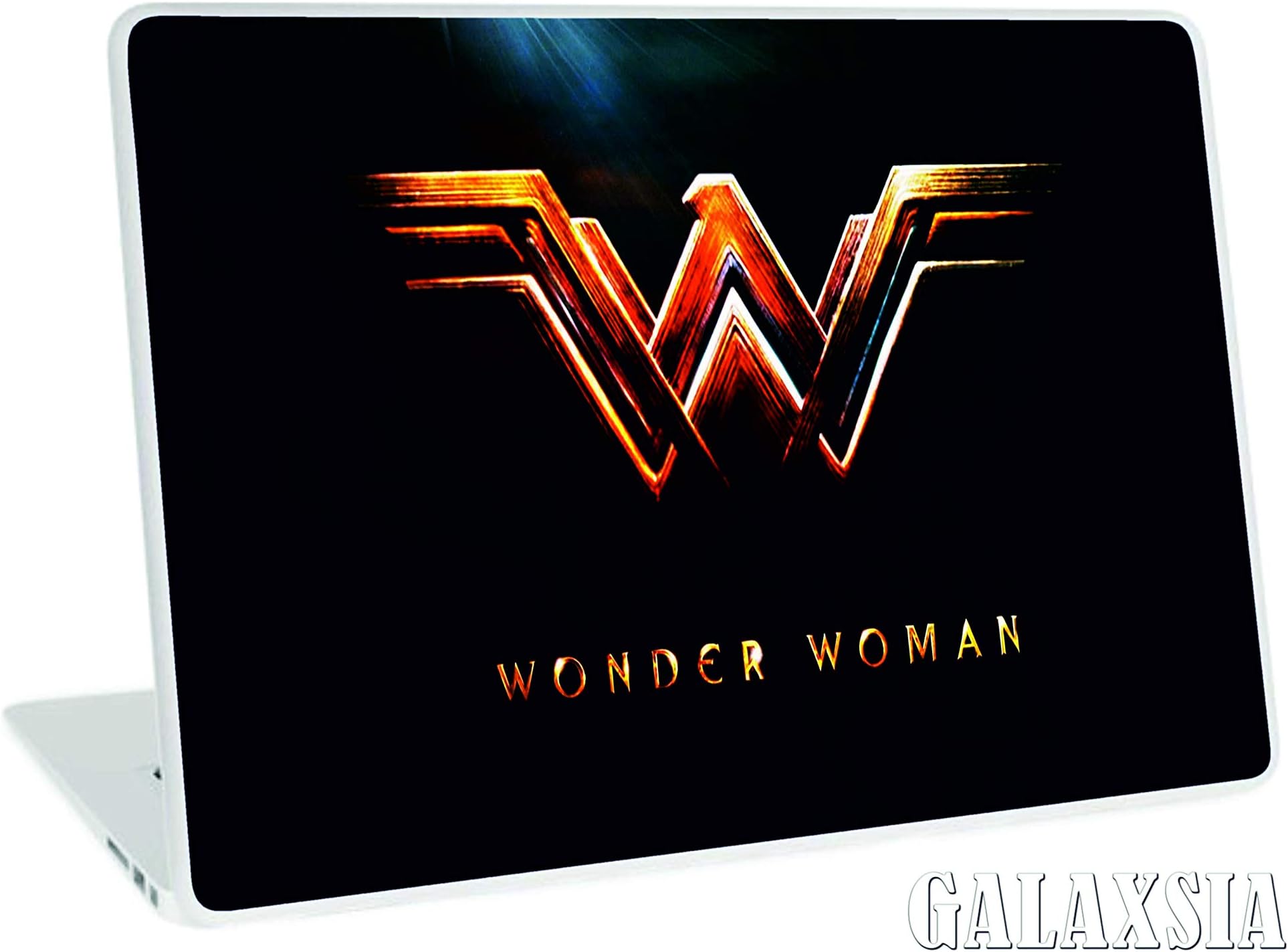 Galaxsiaโข Wonder Woman Vinyl Laptop Skin Sticker Cover Decal Protector Fits for All Laptop Brand Models of Size 15.6 Inches.