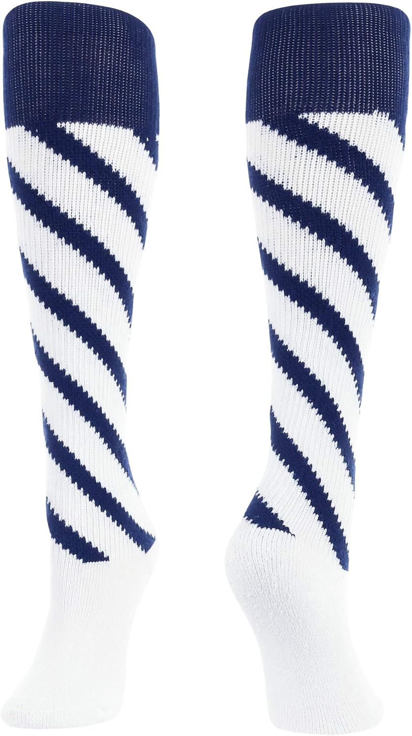 TCK Candy Stripe Knee High Softball Socks Soccer