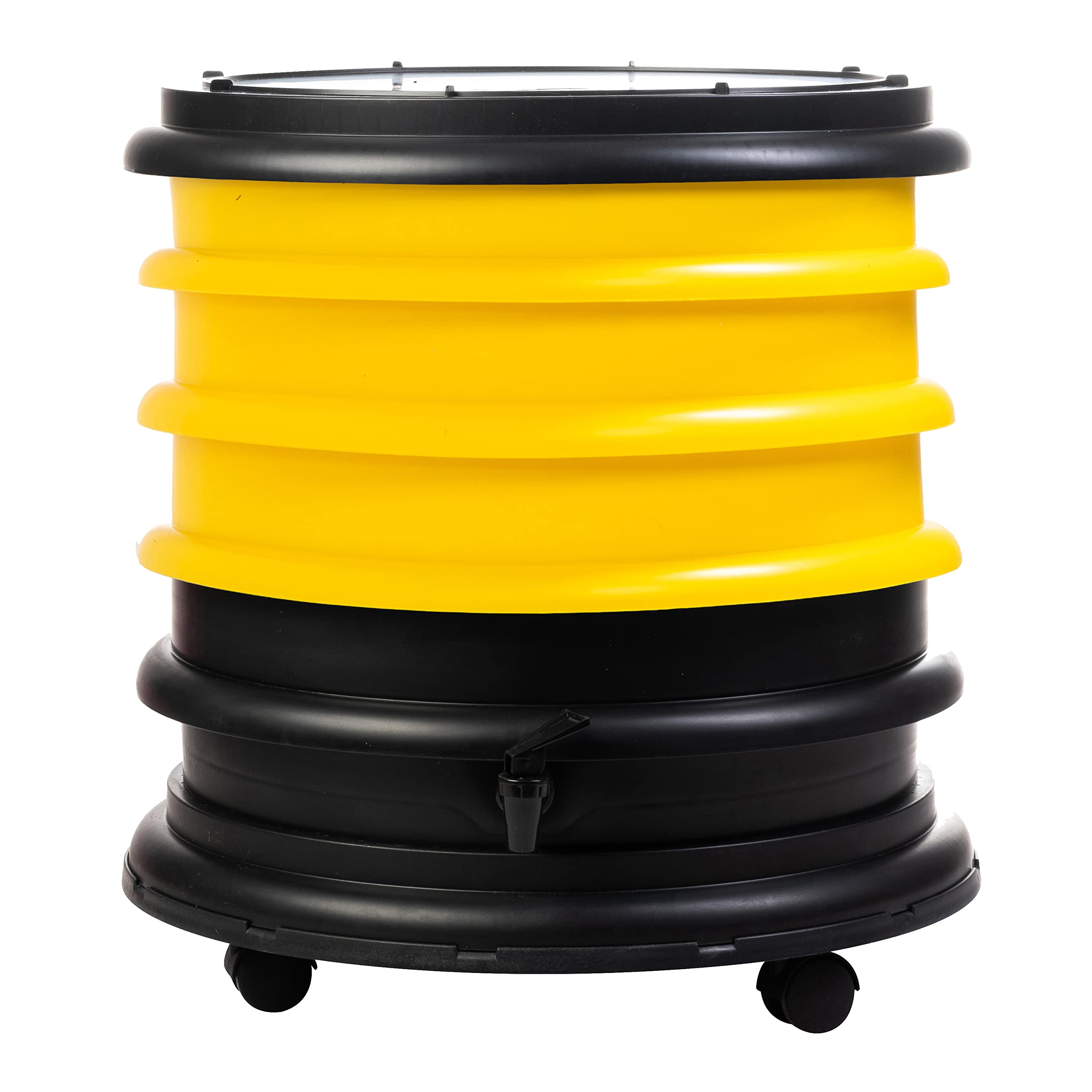 WORMbox | Wormery Worm Farm composter 3 Yellow Trays | 48 liters | Organic Waste Compost, make your Worm Castings