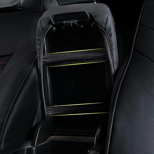 Miniatura 5 de AOMSAZTO Fundas de consola para Nissan Sentra 2020-2025, color negro