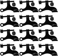 Vista 10 de DCC Home Decor - Paquete de 3 topes de puerta de color negro mate de alta calidad con parachoques de goma extra ajustable de 2.5 pulgadas de ancho