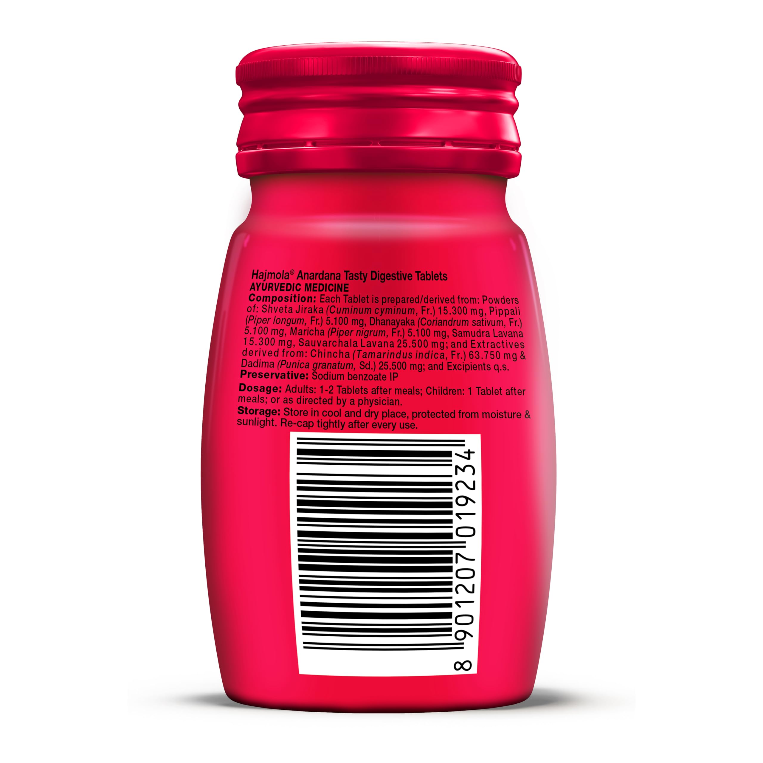 Dabur Hajmola Tablet - Pack of 120 Tablets (Anardana) 1