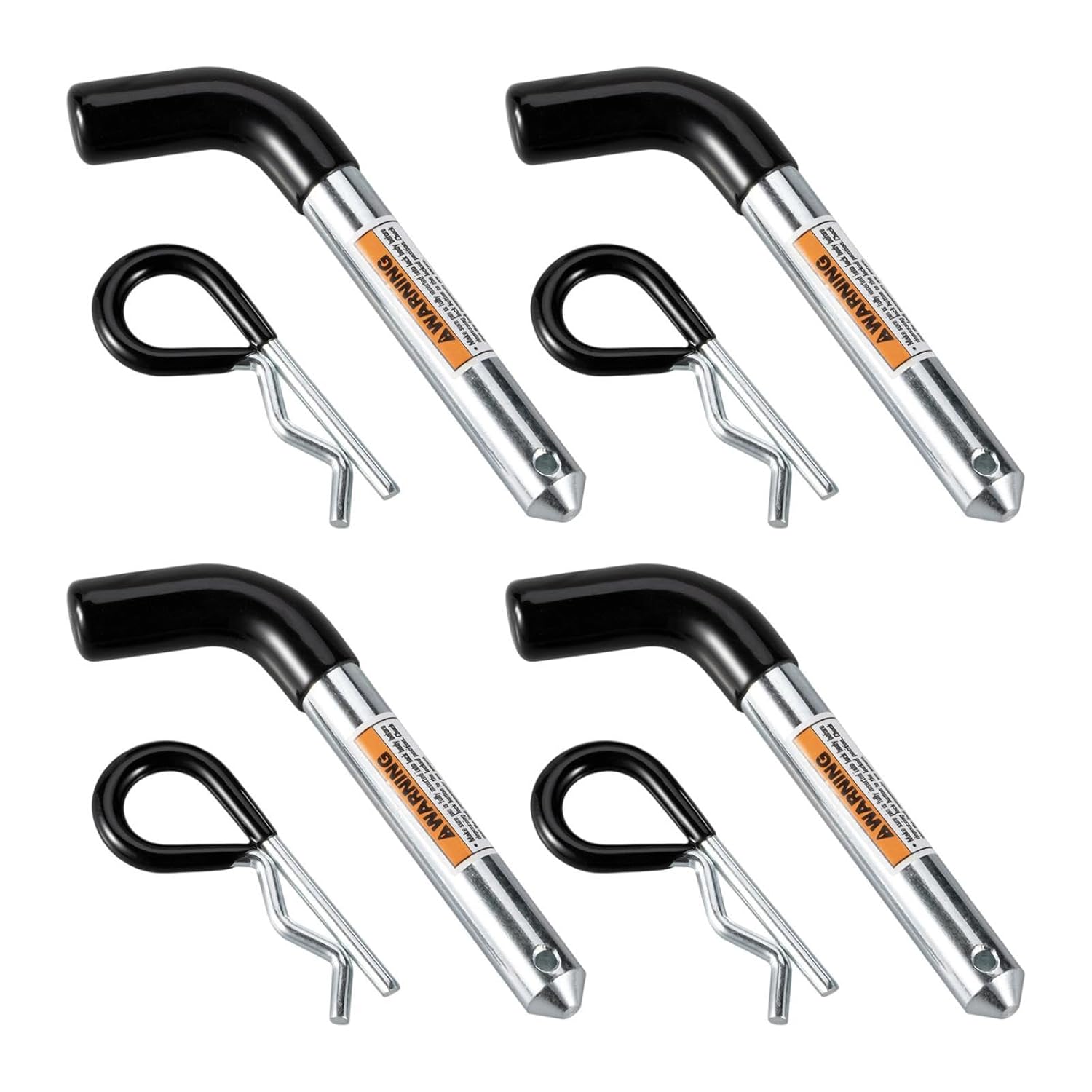 4Pcs Trailer Pin Snap Spare Parts Sturdy Professional Replacement 5/8inch Diameter Towing Hitch Accessories