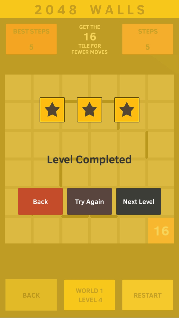 2048 Walls App on Amazon Appstore