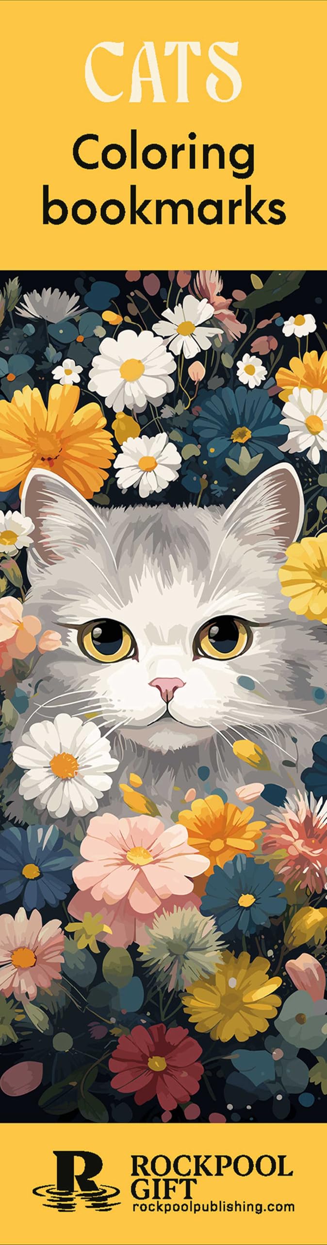 Cats Coloring Bookmarks by Rockpool Publishing PAPERBACK 9781923208919