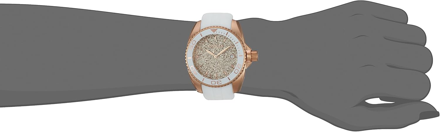 Miniatura 2 de Invicta Reloj de cuarzo blanco con pantalla analógica Angel 22704 para mujer Plataforma BlancoRosaDorado Reloj de cuarzo