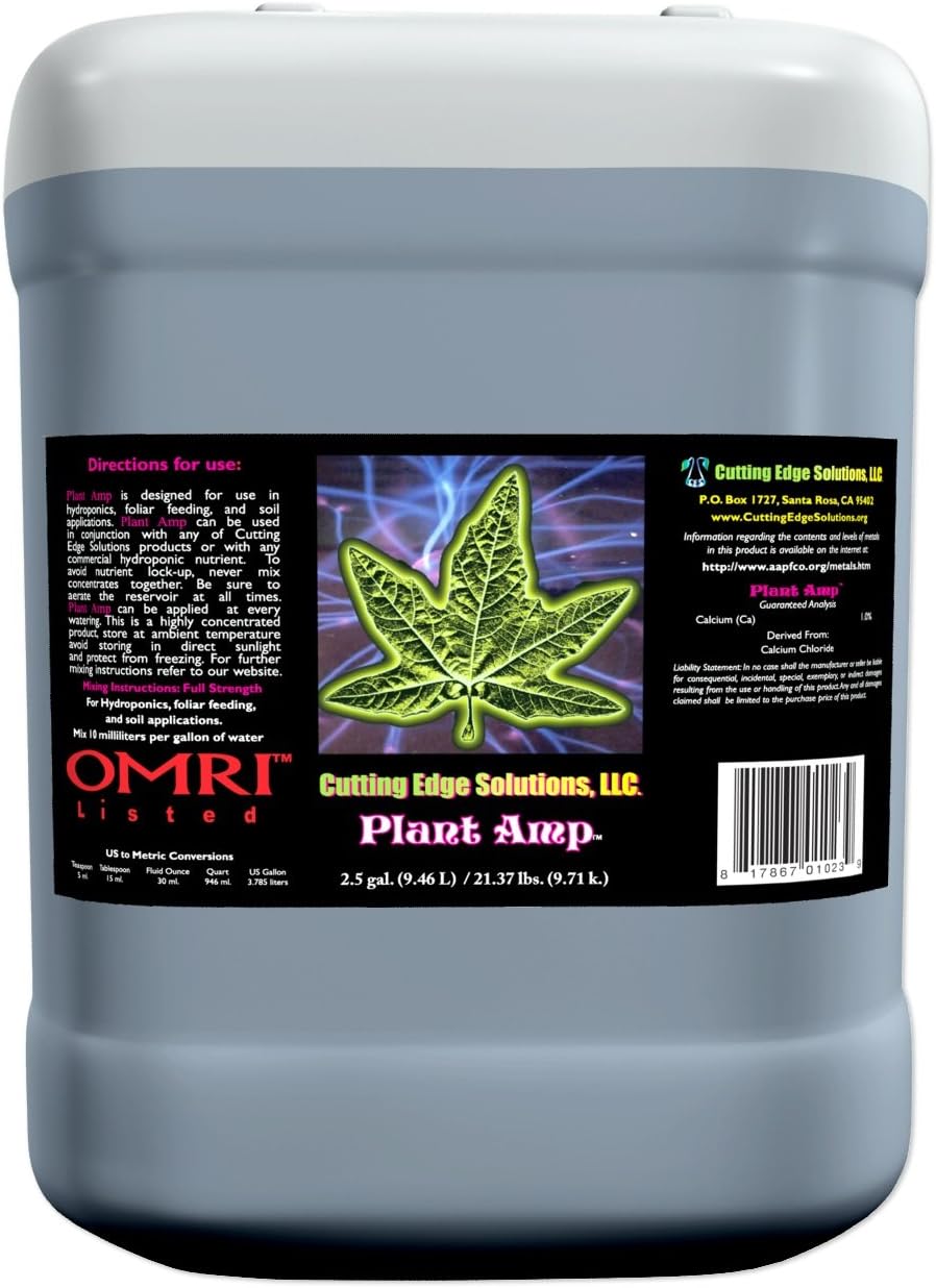 Cutting Edge Solutions Plant Amp:2503 Plant AMP Growing Additive, 1-Gallon
