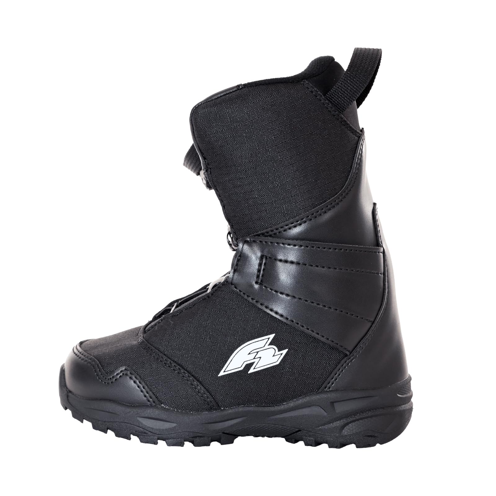 F2 Junior Snowboard Boots Kids ATOP - Rookie Größe wählbar Schwarz