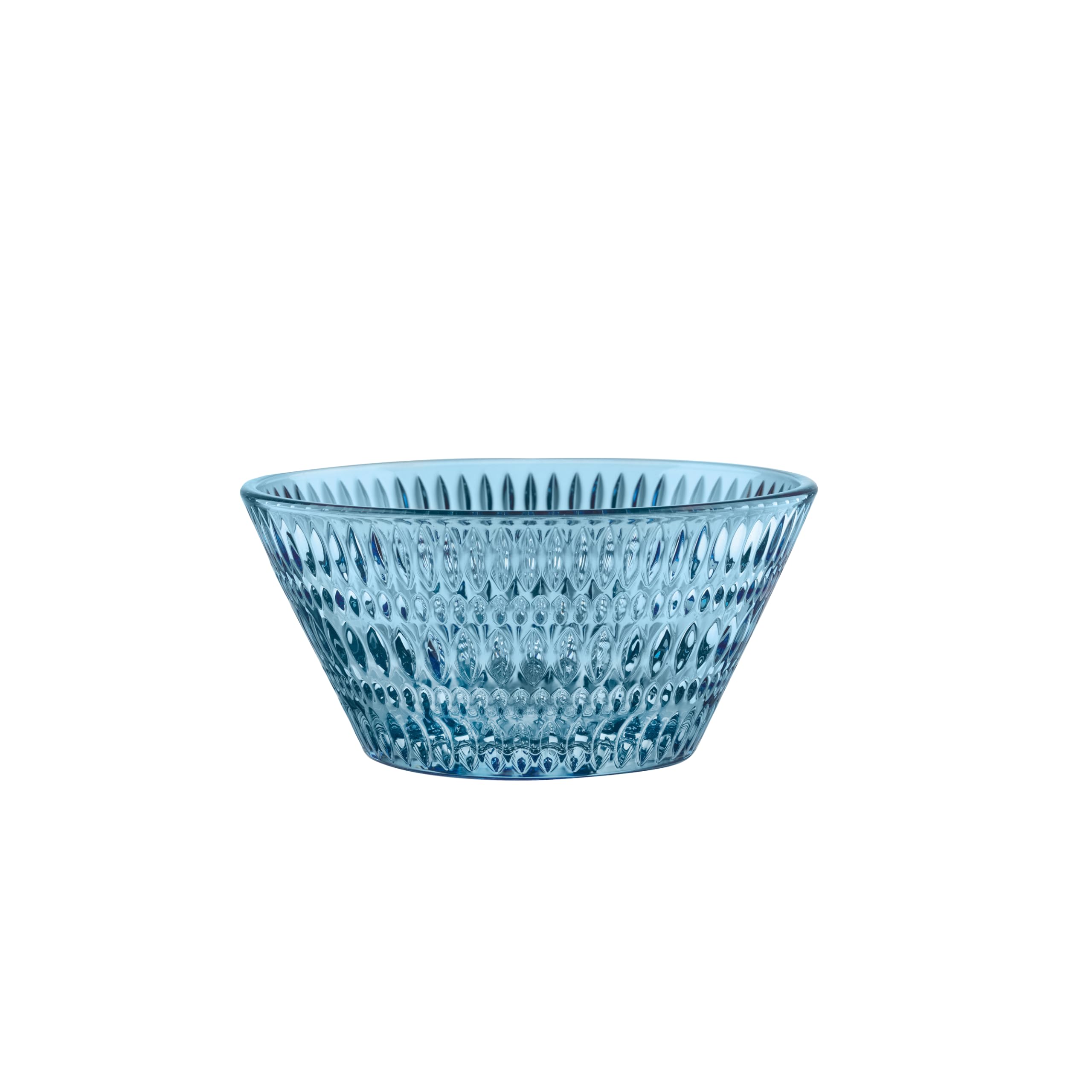 Spiegelau Blue (Vintage Blue) & Nachtmann, 105391 Snack Bowl Crystal Glass Approx. 16 Cm Diameter Vintage Blue Ethnic