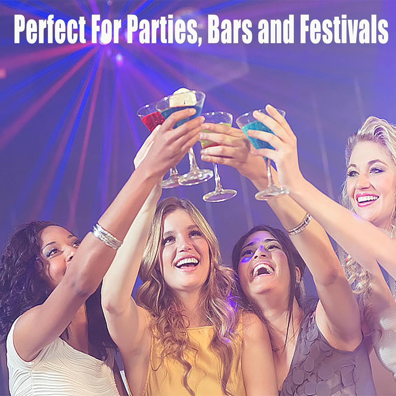 LED Coaster,100 Pack led Coaster Lights for Bottles,10 Colors RGB LED Liquor Bottle Stickers Coasters,Bottle Glorifier, Flash Light Up for Drinks, Bar, Party, Wedding Decor (100PACK)