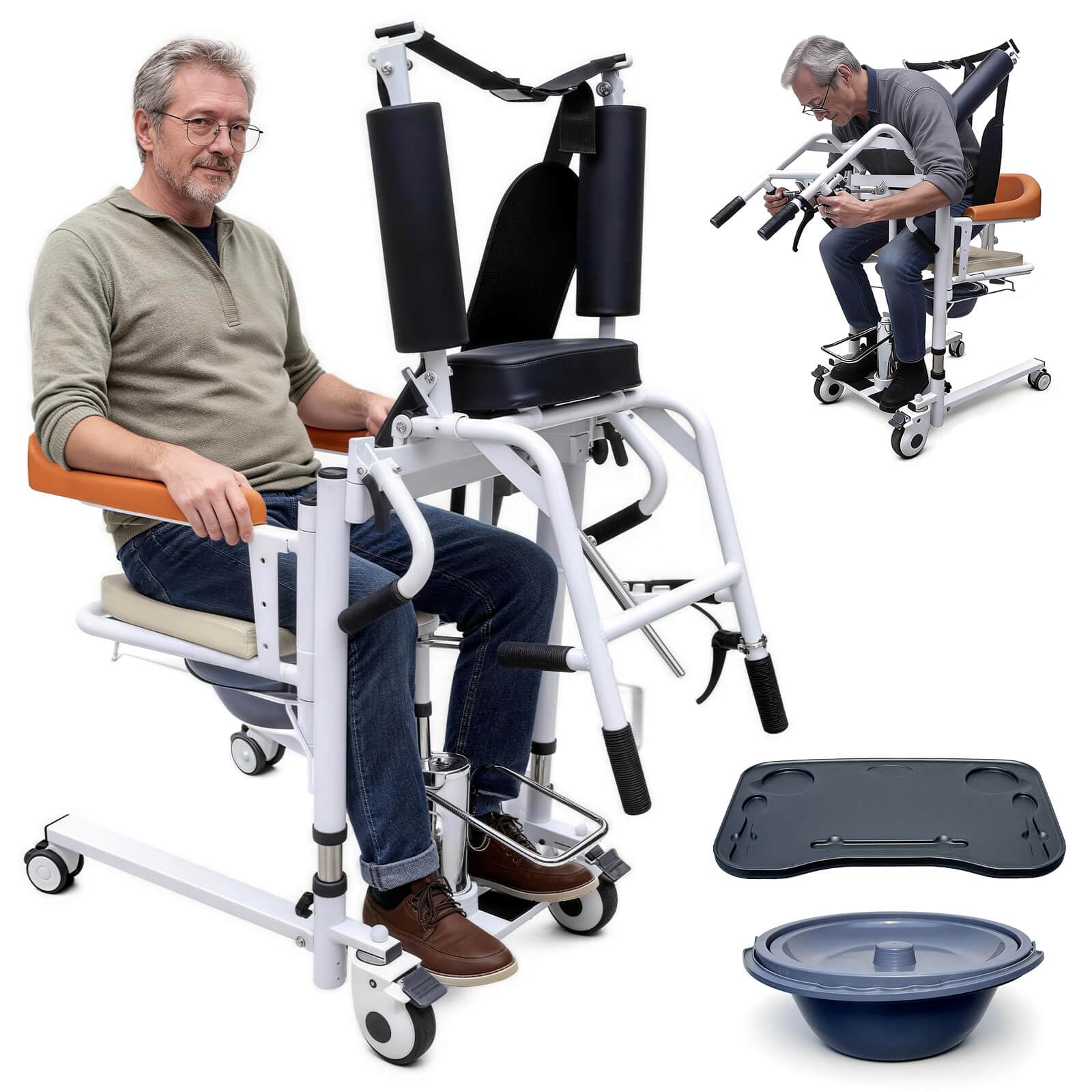 Photo 1 of lealeala Patient Lift Transfer Chair
