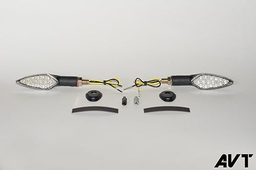 Miniatura 3 de AVT Señales de giro LED delanteras FZ-07, FZ-09, FZ8, R3, FZ1