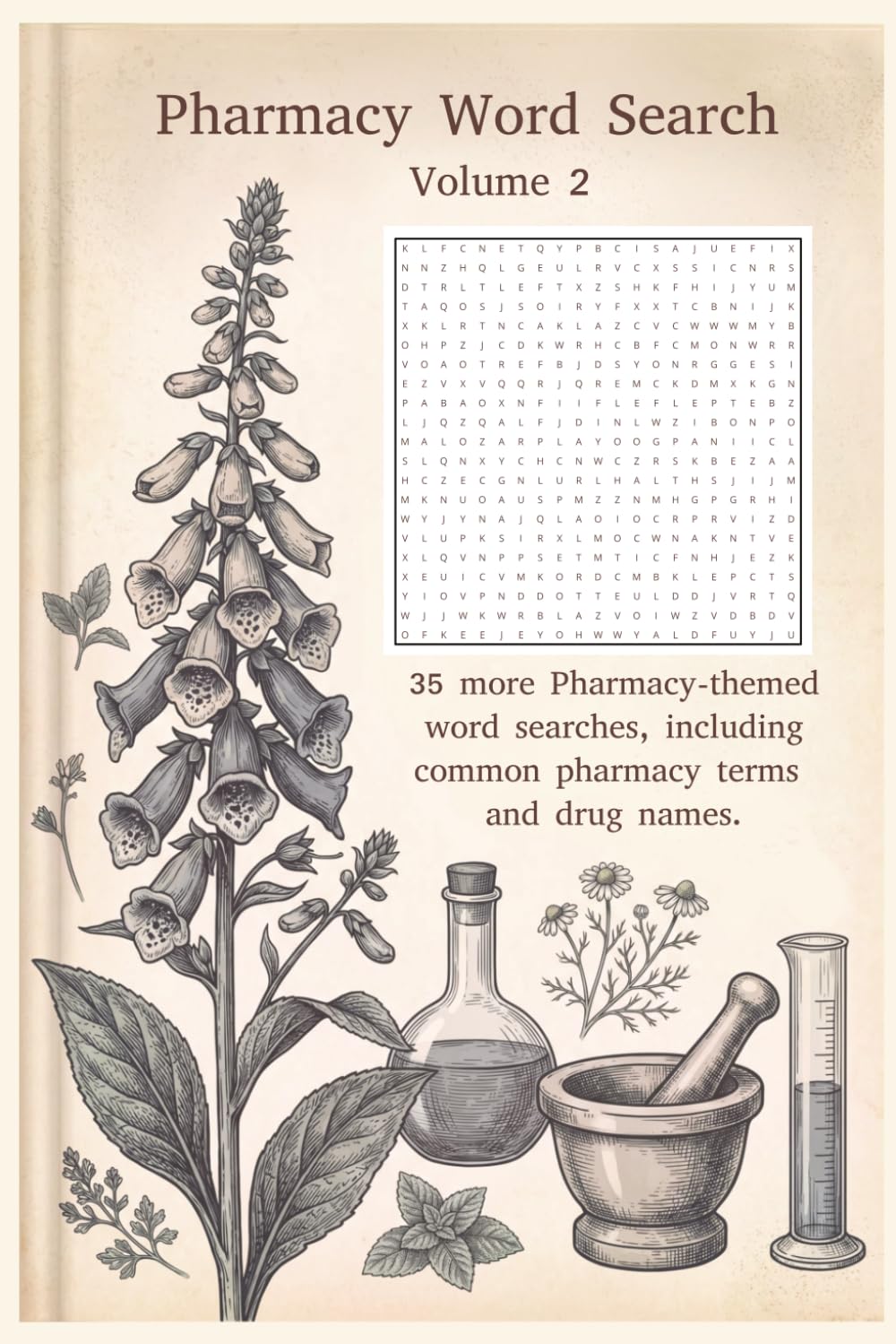 Pharmacy Word Search Volume 2: Word Searches With Easy To Read Print about Pharmacy, Pharmacists and Technicians, Pharmaceutical Drugs, and More | 6x9 ... Gifts for Vacation, Holidays, and Free Time