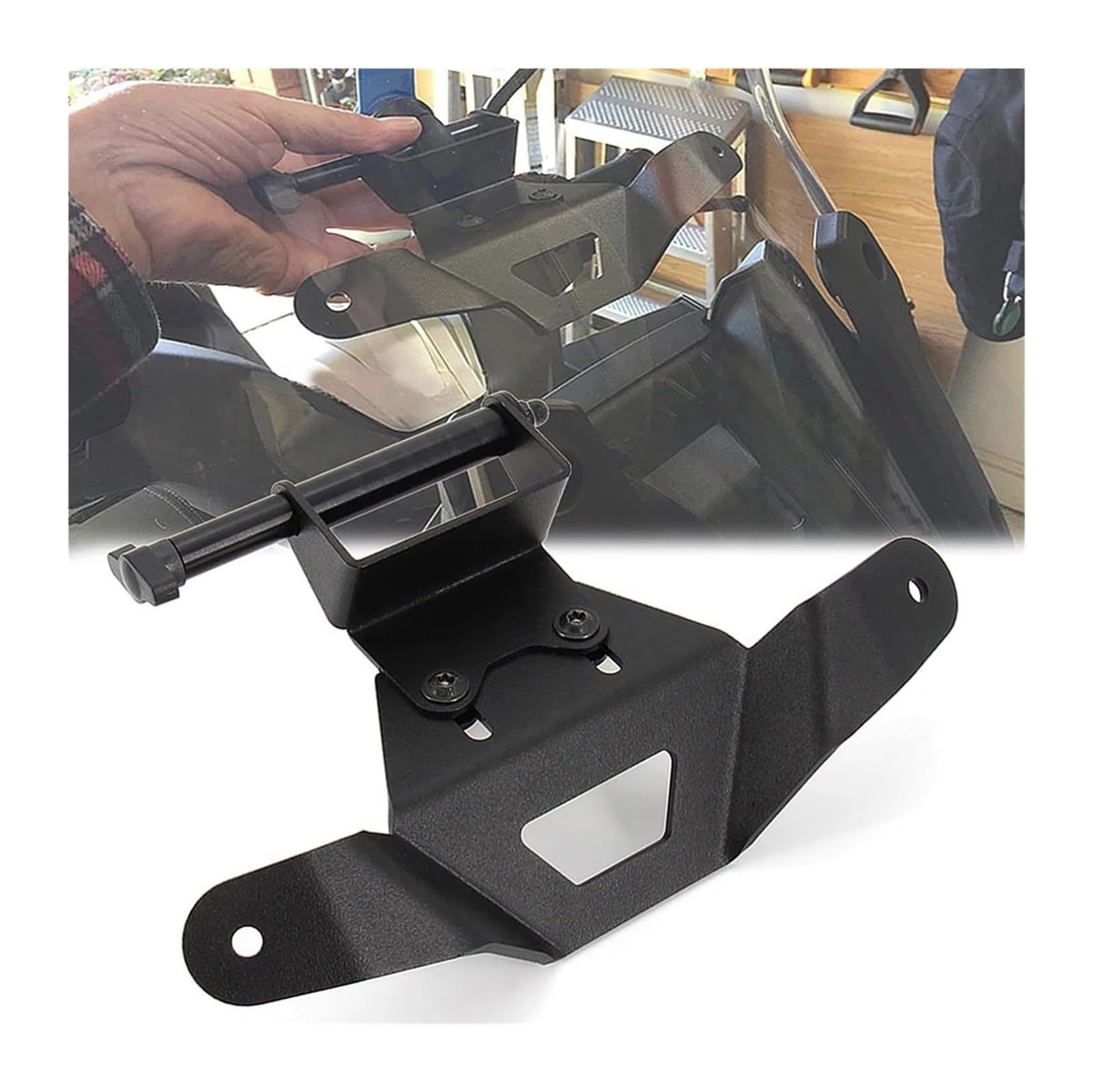 Navigation Mount Replacement Per BMW Per C400GT Per C 400GT Per C400 GT Supporto Anteriore Moto Piastra Navigazione GPS Smartphone(C400GT Support)