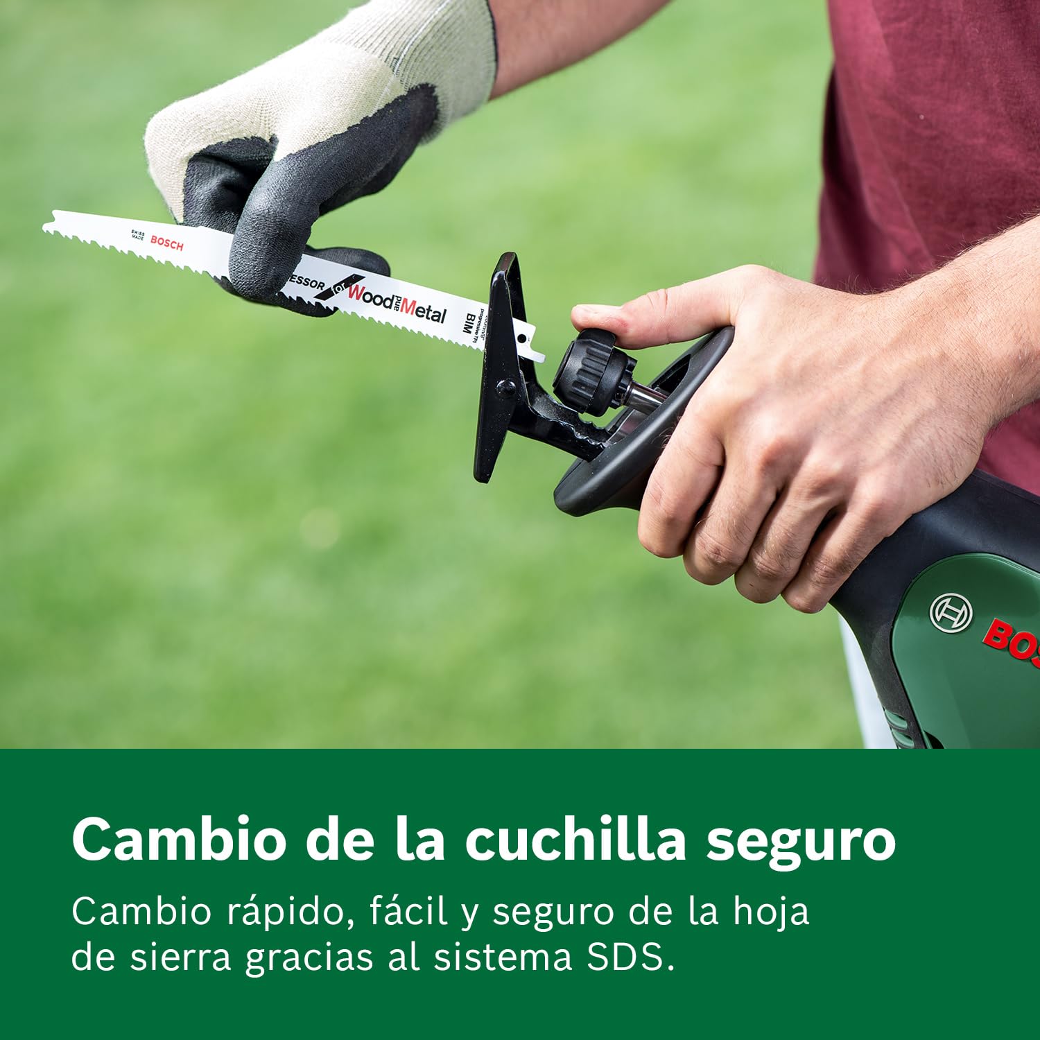 Bosch sierra sable a batería AdvancedRecip 18 (sin batería, sistema de 18 V, en caja)
