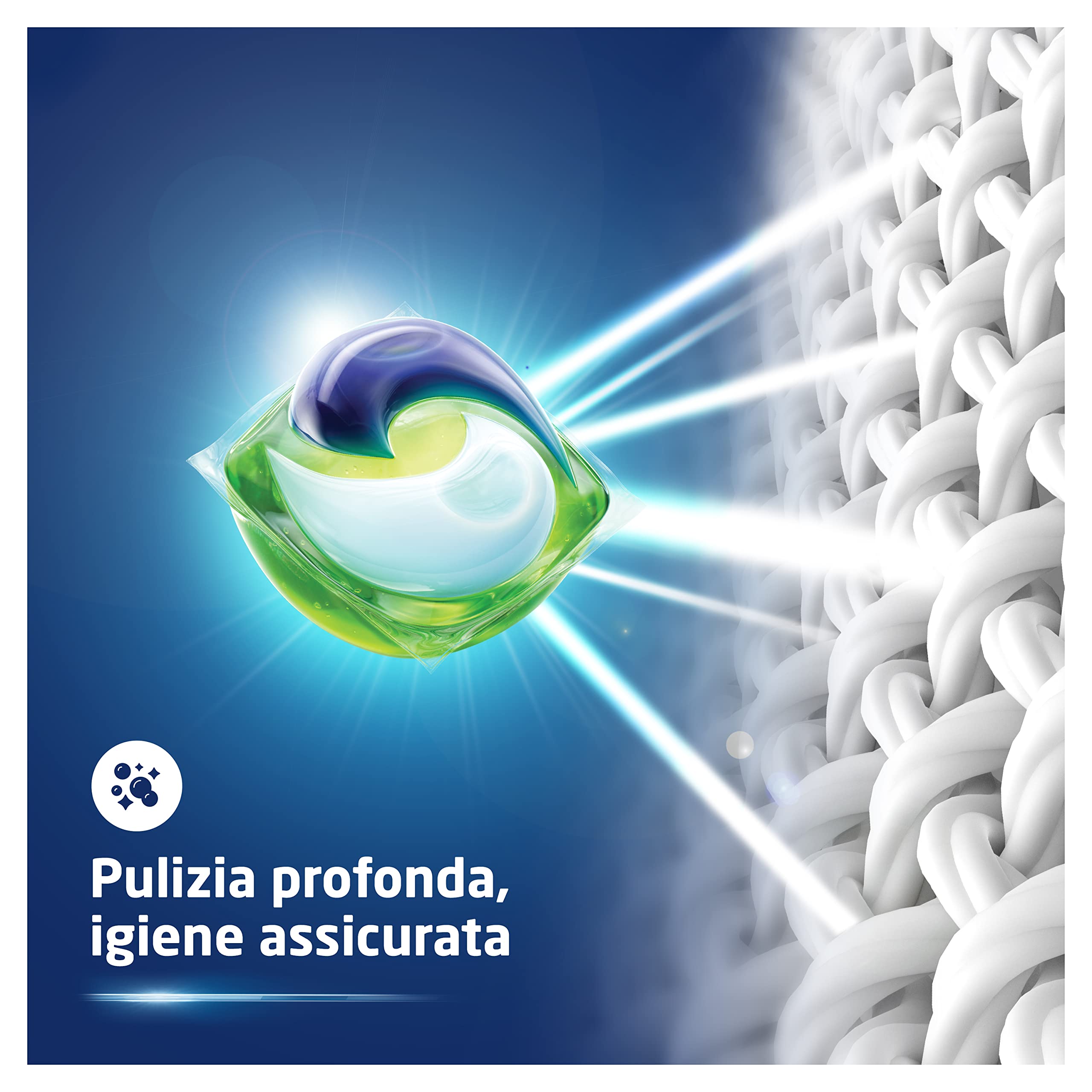 Dash Pods - Detergente para lavadora en cápsulas, 140 lavados (2 x 70), clásico, maxi formato, elimina las manchas, brillo para todos los prendas, eficaz incluso a baja temperatura